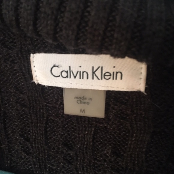 Calvin Klein Medium Grey Sweater Dress -medium - Picture 3 of 4